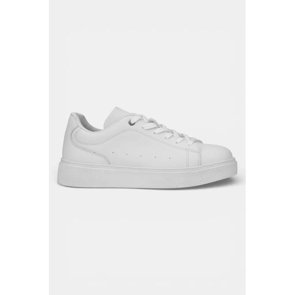 Günlük Beyaz Erkek Ortopedik Sneaker Spor Ayakkabı Hafif Rahat Model-205