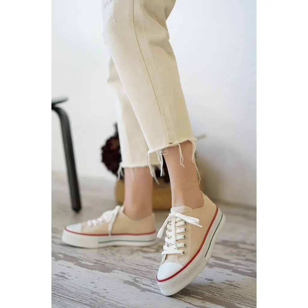 Pudra Platform Unisex Günlük Ayakkabı-036